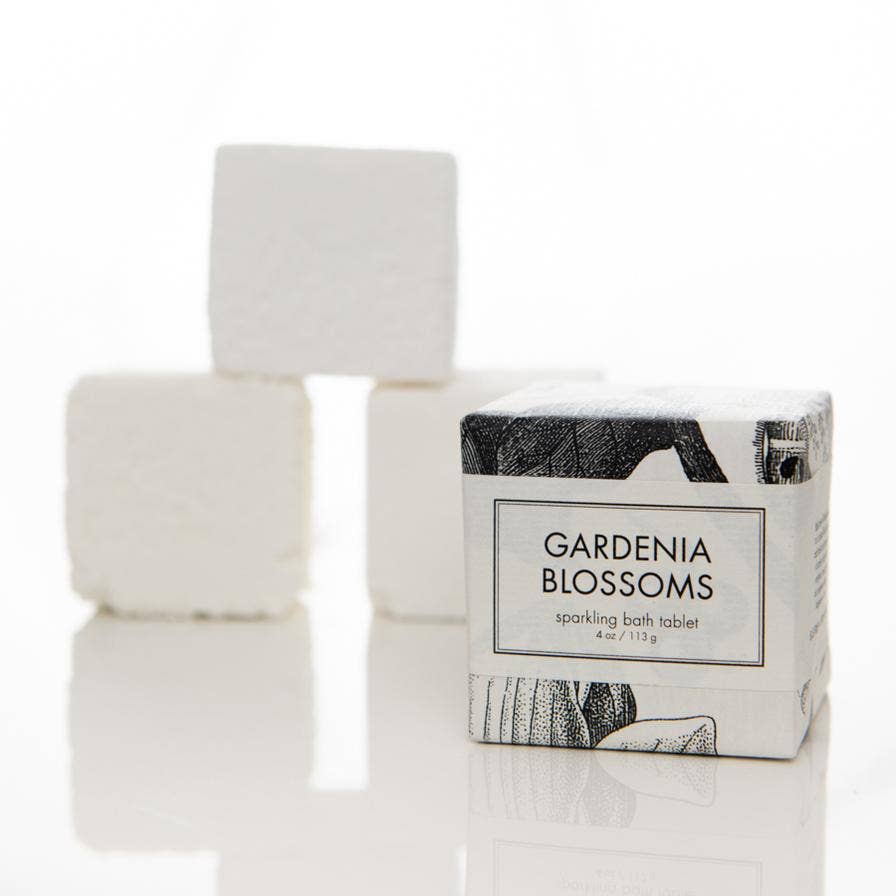 Gardenia Blossoms Sparkling Bath Tablet