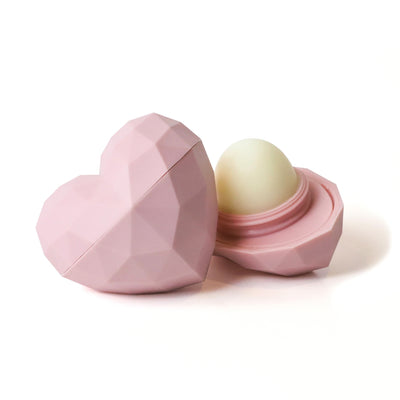 Pink Heart Lip Balm Natural