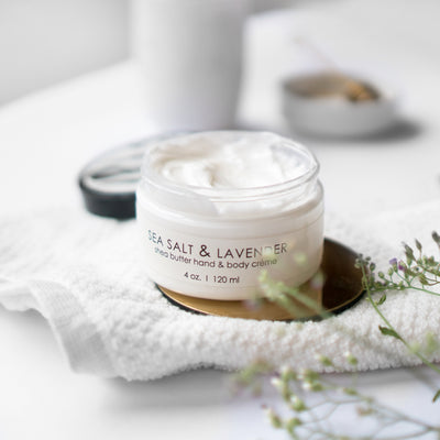 Sea Salt & Lavender Shea Butter Hand Creme