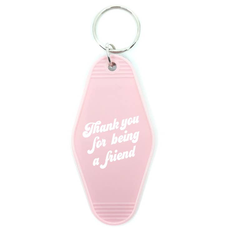 Key Tag - Thank You For Being A Friend